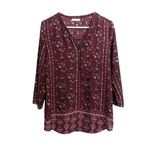 CLEARANCE SALE!! Maurices Gypsy Boho Tunic Blouse - Size Medium